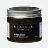 NATURAL BLACK SOAP with ARGAN OIL
